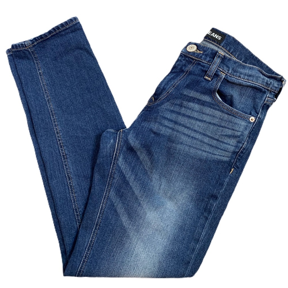 Express Girlfriend Mid-rise ZIP Fly Jeans